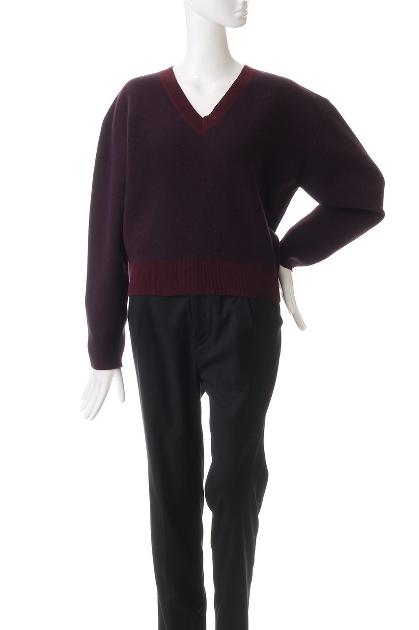 【オブリオ/AUBRIOT】のウールカシミヤ プルオーバー 人気、トレンドファッション・服の通販 founy(ファニー) 　ファッション　Fashion　レディースファッション　WOMEN　トップス・カットソー　Tops/Tshirt　ニット　Knit Tops　プルオーバー　Pullover　おすすめ　Recommend　カシミヤ　Cashmere　コンパクト　Compact　ショルダー　Shoulder　スマート　Smart　セットアップ　Set Up　ドロップ　Drop　ミックス　Mix　エレガント 上品　Elegant　other-2|ID: prp329100004199182 ipo3291000000031390810