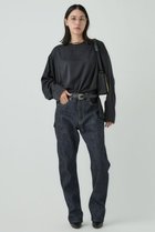 【カオス/Chaos】のシルクモーラロングTシャツ 人気、トレンドファッション・服の通販 founy(ファニー) ファッション Fashion レディースファッション Fashion for Women トップス・カットソー Cut & Sew Tops シャツ・ブラウス・オフィスカジュアル Elegant Blouses & Button-Ups ロングTシャツ・Tシャツ Longline T-Shirts & Tees カットソー・ベーシックTシャツ Cut-and-Sewn Tops / Stretch Tees & Basics サテン Satin, Glossy Fabric シルク Silk, 100% Silk ストレッチ Stretch, Stretchy Fabric スリット Slit, Slit Detail スリーブ Sleeve, Long Sleeve / Short Sleeve ロング Long, Long-Length エレガント 上品 Elegant 人気 Popular, Best Seller A/W・秋冬 Autumn/Winter thumbnail ブラック|ID: prp329100004200917 ipo3291000000036064808