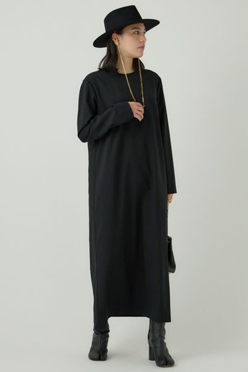 【カオス/Chaos】のロアンヌワンピース 人気、トレンドファッション・服の通販 founy(ファニー) 　ファッション　Fashion　レディースファッション　Fashion for Women　ワンピース　Dresses　チュニック　Tunic Tops & Dresses　なめらか　Smooth, Silky Texture　ストレッチ　Stretch, Stretchy Fabric　スリット　Slit, Slit Detail　チュニック　Tunic, Long Top　ロング　Long, Long-Length　other-4|ID: prp329100004200920 ipo3291000000032889980