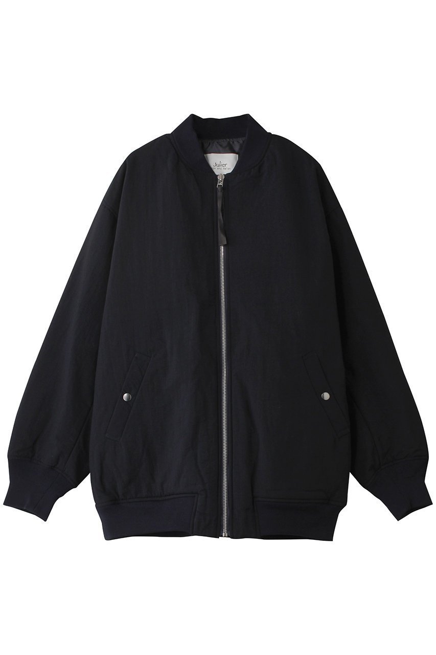 【ジュリエ/Julier】のMA-1 インテリア・キッズ・メンズ・レディースファッション・服の通販 founy(ファニー) 　ファッション　Fashion　レディースファッション　WOMEN　アウター　Coat Outerwear　MA-1　MA-1　スポーツウェア　Sportswear　スポーツ アウター　Sports Outerwear　スポーツ　Sports　フロント　Front　NEW・新作・新着・新入荷　New Arrivals　ネイビー|ID: prp329100004200927 ipo3291000000029104927