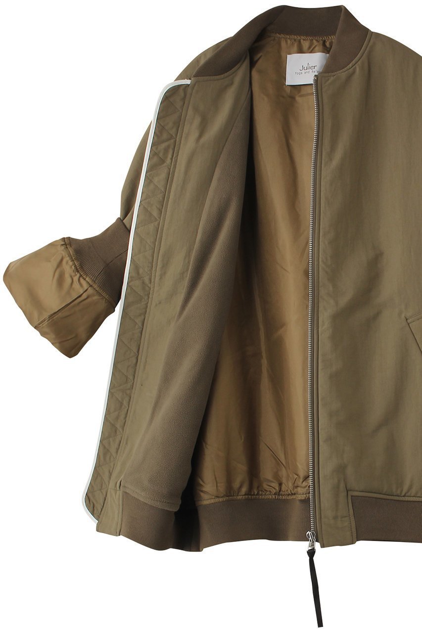 【ジュリエ/Julier】のMA-1 人気、トレンドファッション・服の通販 founy(ファニー) 　ファッション　Fashion　レディースファッション　Fashion for Women　アウター　Coat / Outerwear Collection　MA-1ジャケット　MA-1 Bomber Jackets / Flight Jackets　スポーツウェア　Functional & Stylish Sportswear　スポーツ アウター　Sports Outerwear / Running Jacket / Windbreaker　スポーツ　Sports, Activewear　フロント　Front, Front Design　other-6|ID: prp329100004200927 ipo3291000000035502899