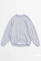 【メゾンスペシャル/MAISON SPECIAL】のMulti Color Oversize Sweatshirt/マルチカラーオーバーサイズスウェット 人気、トレンドファッション・服の通販 founy(ファニー) ファッション Fashion レディースファッション WOMEN トップス・カットソー Tops/Tshirt シャツ/ブラウス Shirts/Blouses パーカ Sweats ロング / Tシャツ T-Shirts スウェット Sweat カットソー Cut and Sewn シンプル Simple スウェット Sweat ロング Long ワンポイント One Point NEW・新作・新着・新入荷 New Arrivals thumbnail GRY(グレー)|ID: prp329100004200928 ipo3291000000029104929