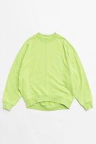 【メゾンスペシャル/MAISON SPECIAL】のMulti Color Oversize Sweatshirt/マルチカラーオーバーサイズスウェット 人気、トレンドファッション・服の通販 founy(ファニー) ファッション Fashion レディースファッション WOMEN トップス・カットソー Tops/Tshirt シャツ/ブラウス Shirts/Blouses パーカ Sweats ロング / Tシャツ T-Shirts スウェット Sweat カットソー Cut and Sewn シンプル Simple スウェット Sweat ロング Long ワンポイント One Point NEW・新作・新着・新入荷 New Arrivals thumbnail GRN(グリーン)|ID: prp329100004200928 ipo3291000000029104934