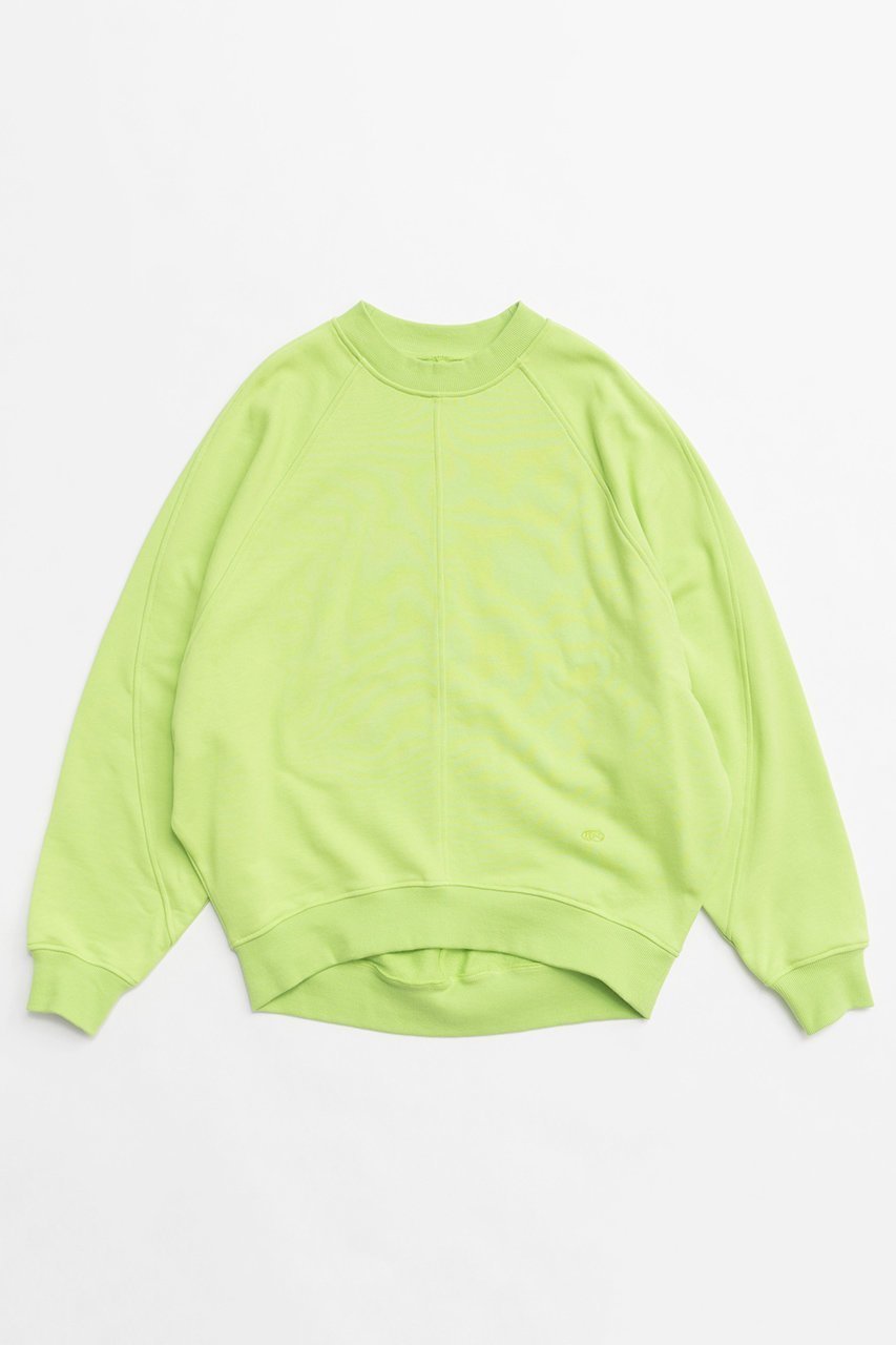 【メゾンスペシャル/MAISON SPECIAL】のMulti Color Oversize Sweatshirt/マルチカラーオーバーサイズスウェット インテリア・キッズ・メンズ・レディースファッション・服の通販 founy(ファニー) 　ファッション　Fashion　レディースファッション　WOMEN　トップス・カットソー　Tops/Tshirt　シャツ/ブラウス　Shirts/Blouses　パーカ　Sweats　ロング / Tシャツ　T-Shirts　スウェット　Sweat　カットソー　Cut and Sewn　シンプル　Simple　スウェット　Sweat　ロング　Long　ワンポイント　One Point　NEW・新作・新着・新入荷　New Arrivals　GRN(グリーン)|ID: prp329100004200928 ipo3291000000029104934