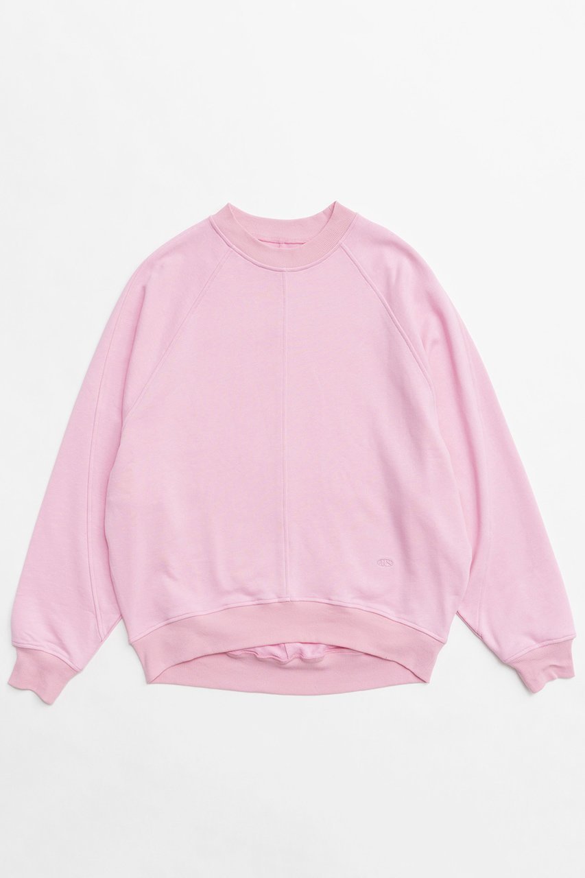 【メゾンスペシャル/MAISON SPECIAL】のMulti Color Oversize Sweatshirt/マルチカラーオーバーサイズスウェット インテリア・キッズ・メンズ・レディースファッション・服の通販 founy(ファニー) 　ファッション　Fashion　レディースファッション　WOMEN　トップス・カットソー　Tops/Tshirt　シャツ/ブラウス　Shirts/Blouses　パーカ　Sweats　ロング / Tシャツ　T-Shirts　スウェット　Sweat　カットソー　Cut and Sewn　シンプル　Simple　スウェット　Sweat　ロング　Long　ワンポイント　One Point　NEW・新作・新着・新入荷　New Arrivals　PNK(ピンク)|ID: prp329100004200928 ipo3291000000029104935