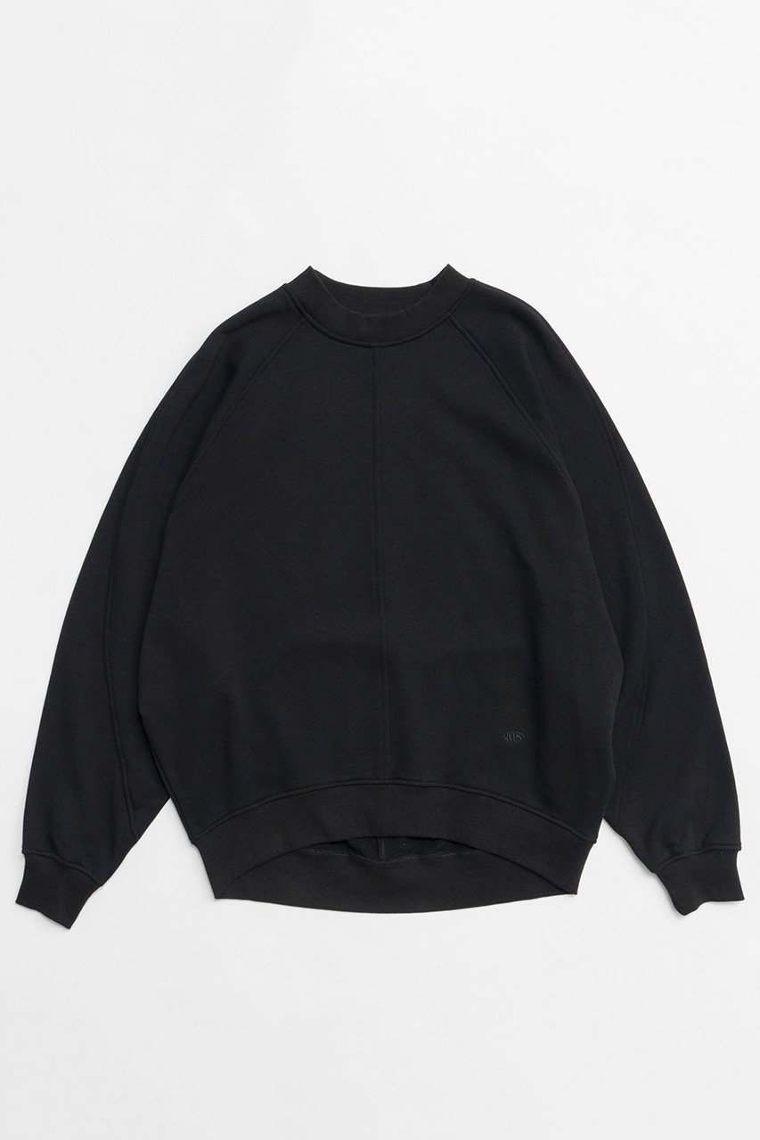 【メゾンスペシャル/MAISON SPECIAL】のMulti Color Oversize Sweatshirt/マルチカラーオーバーサイズスウェット インテリア・キッズ・メンズ・レディースファッション・服の通販 founy(ファニー) 　ファッション　Fashion　レディースファッション　Fashion for Women　トップス・カットソー　Cut & Sew Tops　シャツ・ブラウス・オフィスカジュアル　Elegant Blouses & Button-Ups　レディースパーカー・カジュアルフーディー　Casual Hoodies & Sweatshirts　ロングTシャツ・Tシャツ　Longline T-Shirts & Tees　スウェット・クルーネックトップス　Sweatshirts & Crewnecks / Relaxed Fit Sweat Tops　カットソー・ベーシックTシャツ　Cut-and-Sewn Tops / Stretch Tees & Basics　シンプル　Simple, Minimal　スウェット / スエット　Sweatshirt, Sweatwear　ロング　Long, Long-Length　ワンポイント　One Point, Statement Accent　BLK(ブラック)|ID: prp329100004200928 ipo3291000000032892117