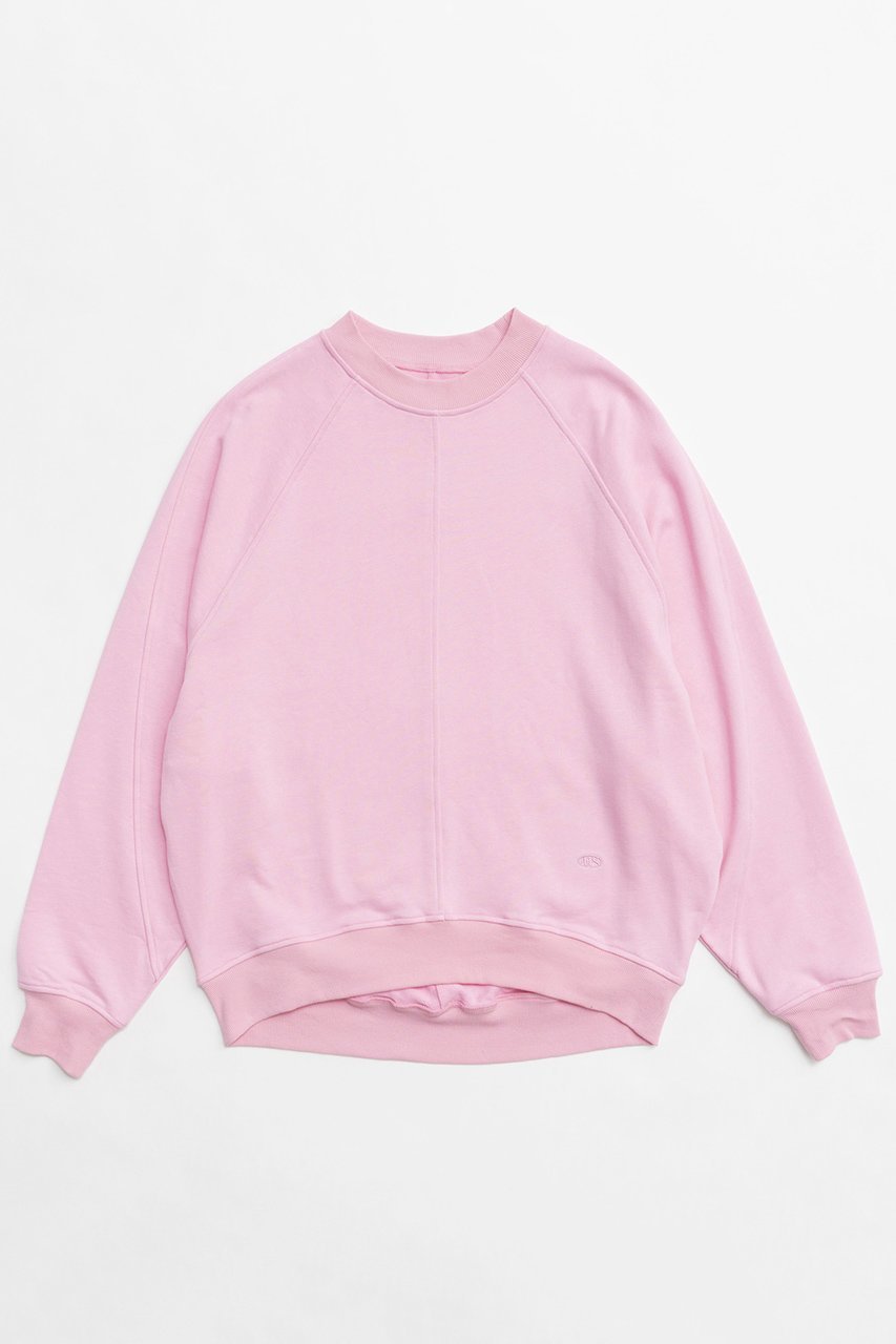 【メゾンスペシャル/MAISON SPECIAL】のMulti Color Oversize Sweatshirt/マルチカラーオーバーサイズスウェット インテリア・キッズ・メンズ・レディースファッション・服の通販 founy(ファニー) 　ファッション　Fashion　レディースファッション　Fashion for Women　トップス・カットソー　Cut & Sew Tops　シャツ・ブラウス・オフィスカジュアル　Elegant Blouses & Button-Ups　レディースパーカー・カジュアルフーディー　Casual Hoodies & Sweatshirts　ロングTシャツ・Tシャツ　Longline T-Shirts & Tees　スウェット・クルーネックトップス　Sweatshirts & Crewnecks / Relaxed Fit Sweat Tops　カットソー・ベーシックTシャツ　Cut-and-Sewn Tops / Stretch Tees & Basics　シンプル　Simple, Minimal　スウェット / スエット　Sweatshirt, Sweatwear　ロング　Long, Long-Length　ワンポイント　One Point, Statement Accent　PNK(ピンク)|ID: prp329100004200928 ipo3291000000032892132