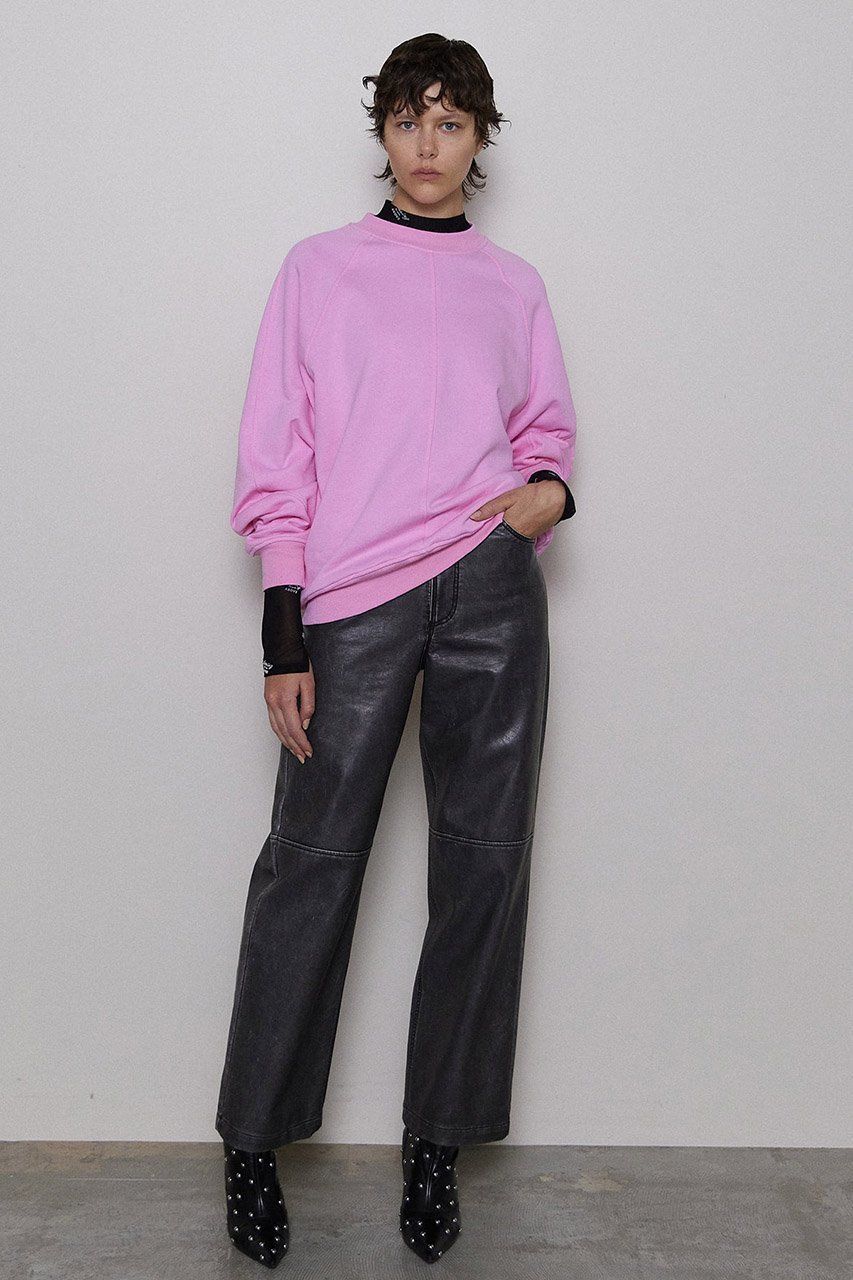 【メゾンスペシャル/MAISON SPECIAL】のMulti Color Oversize Sweatshirt/マルチカラーオーバーサイズスウェット 人気、トレンドファッション・服の通販 founy(ファニー) 　ファッション　Fashion　レディースファッション　Fashion for Women　トップス・カットソー　Cut & Sew Tops　シャツ・ブラウス・オフィスカジュアル　Elegant Blouses & Button-Ups　レディースパーカー・カジュアルフーディー　Casual Hoodies & Sweatshirts　ロングTシャツ・Tシャツ　Longline T-Shirts & Tees　スウェット・クルーネックトップス　Sweatshirts & Crewnecks / Relaxed Fit Sweat Tops　カットソー・ベーシックTシャツ　Cut-and-Sewn Tops / Stretch Tees & Basics　シンプル　Simple, Minimal　スウェット / スエット　Sweatshirt, Sweatwear　ロング　Long, Long-Length　ワンポイント　One Point, Statement Accent　other-8|ID: prp329100004200928 ipo3291000000032892160