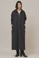 【カレンソロジー/Curensology】のミラノリブジップワンピース 人気、トレンドファッション・服の通販 founy(ファニー) ファッション Fashion レディースファッション WOMEN ワンピース Dress チュニック Tunic おすすめ Recommend カットソー Cut And Sew ジップ Zip タートルネック Turtleneck チュニック Tunic ロング Long 再入荷 Restock/Back In Stock/Re Arrival 年末年始 The Year-End And New Year Holidays |ID:prp329100004200931