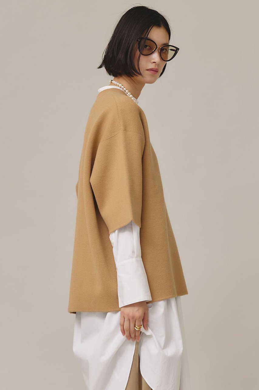【カレンソロジー/Curensology】のセッケツステッチニットプルオーバー 人気、トレンドファッション・服の通販 founy(ファニー) 　ファッション　Fashion　レディースファッション　Fashion for Women　トップス・カットソー　Cut & Sew Tops　ニット　Knit Tops & Sweaters　カジュアルプルオーバー・ニットトップス　Pullovers & Knit Tops / Casual Pullovers　おすすめ　Recommended / Our Picks　インナー　Innerwear　トレンド　Trend, Trending Now　ボックス　Boxy, Box Shape　ボトム　Bottoms, Lower Wear　other-2|ID: prp329100004200933 ipo3291000000032615311