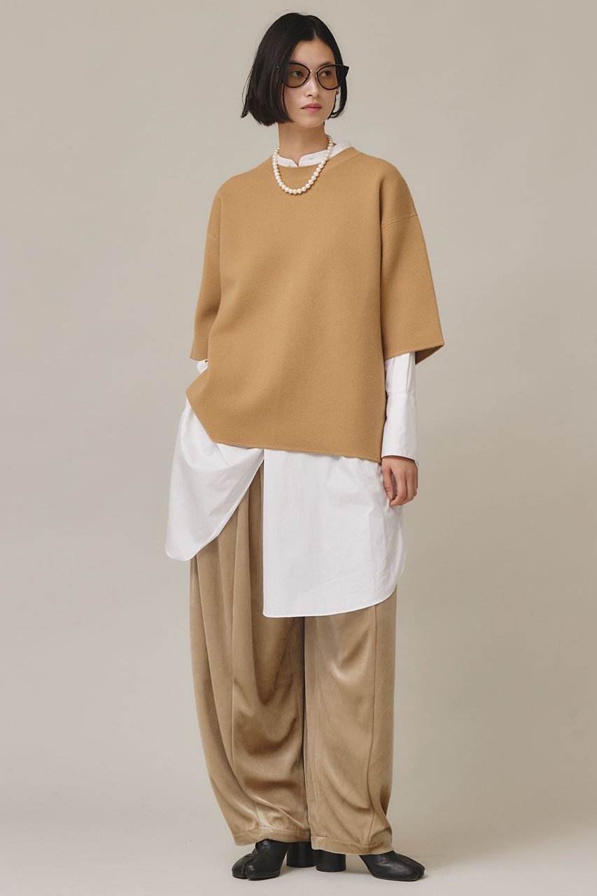 【カレンソロジー/Curensology】のセッケツステッチニットプルオーバー 人気、トレンドファッション・服の通販 founy(ファニー) 　ファッション　Fashion　レディースファッション　Fashion for Women　トップス・カットソー　Cut & Sew Tops　ニット　Knit Tops & Sweaters　カジュアルプルオーバー・ニットトップス　Pullovers & Knit Tops / Casual Pullovers　おすすめ　Recommended / Our Picks　インナー　Innerwear　トレンド　Trend, Trending Now　ボックス　Boxy, Box Shape　ボトム　Bottoms, Lower Wear　other-4|ID: prp329100004200933 ipo3291000000032615313