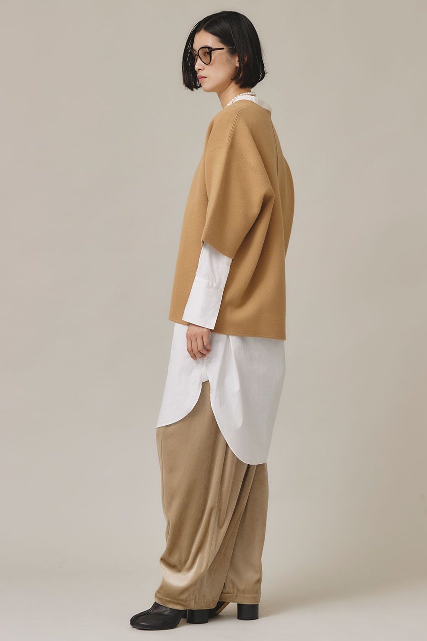 【カレンソロジー/Curensology】のセッケツステッチニットプルオーバー 人気、トレンドファッション・服の通販 founy(ファニー) 　ファッション　Fashion　レディースファッション　Fashion for Women　トップス・カットソー　Cut & Sew Tops　ニット　Knit Tops & Sweaters　カジュアルプルオーバー・ニットトップス　Pullovers & Knit Tops / Casual Pullovers　おすすめ　Recommended / Our Picks　インナー　Innerwear　トレンド　Trend, Trending Now　ボックス　Boxy, Box Shape　ボトム　Bottoms, Lower Wear　other-5|ID: prp329100004200933 ipo3291000000032615314