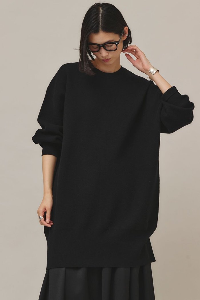【カレンソロジー/Curensology】のセッケツステッチニットチュニック インテリア・キッズ・メンズ・レディースファッション・服の通販 founy(ファニー) https://founy.com/ ファッション Fashion レディースファッション Ladies' Fashion Online トップス・カットソー Tops/Tshirt ニット Knit Tops プルオーバー Pullover おすすめ Recommend カットソー Cut And Sew シンプル Simple チュニック Tunic ボトム Bottom ロング Long 冬 Winter |ID: prp329100004200934 ipo3291000000032615318