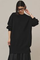 【カレンソロジー/Curensology】のセッケツステッチニットチュニック ブラック|ID: prp329100004200934 ipo3291000000032615319