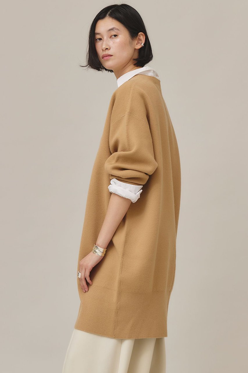 【カレンソロジー/Curensology】のセッケツステッチニットチュニック 人気、トレンドファッション・服の通販 founy(ファニー) 　ファッション　Fashion　レディースファッション　Ladies' Fashion Online　トップス・カットソー　Tops/Tshirt　ニット　Knit Tops　プルオーバー　Pullover　おすすめ　Recommend　カットソー　Cut And Sew　シンプル　Simple　チュニック　Tunic　ボトム　Bottom　ロング　Long　冬　Winter　other-3|ID: prp329100004200934 ipo3291000000032615323