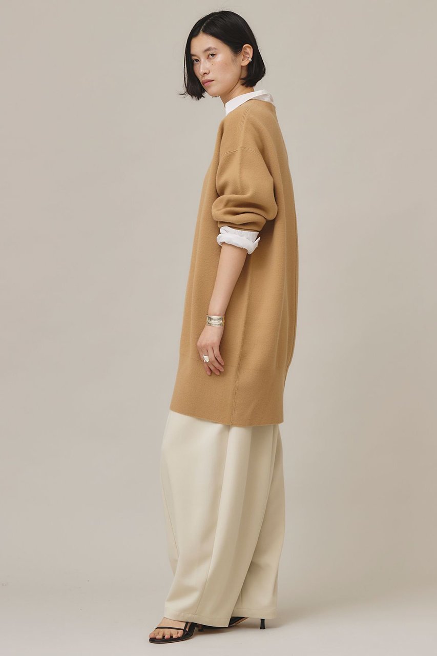 【カレンソロジー/Curensology】のセッケツステッチニットチュニック 人気、トレンドファッション・服の通販 founy(ファニー) 　ファッション　Fashion　レディースファッション　Ladies' Fashion Online　トップス・カットソー　Tops/Tshirt　ニット　Knit Tops　プルオーバー　Pullover　おすすめ　Recommend　カットソー　Cut And Sew　シンプル　Simple　チュニック　Tunic　ボトム　Bottom　ロング　Long　冬　Winter　other-6|ID: prp329100004200934 ipo3291000000032615326