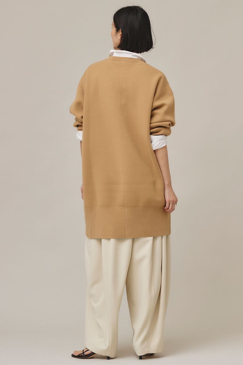 【カレンソロジー/Curensology】のセッケツステッチニットチュニック 人気、トレンドファッション・服の通販 founy(ファニー) 　ファッション　Fashion　レディースファッション　Ladies' Fashion Online　トップス・カットソー　Tops/Tshirt　ニット　Knit Tops　プルオーバー　Pullover　おすすめ　Recommend　カットソー　Cut And Sew　シンプル　Simple　チュニック　Tunic　ボトム　Bottom　ロング　Long　冬　Winter　other-7|ID: prp329100004200934 ipo3291000000032615327