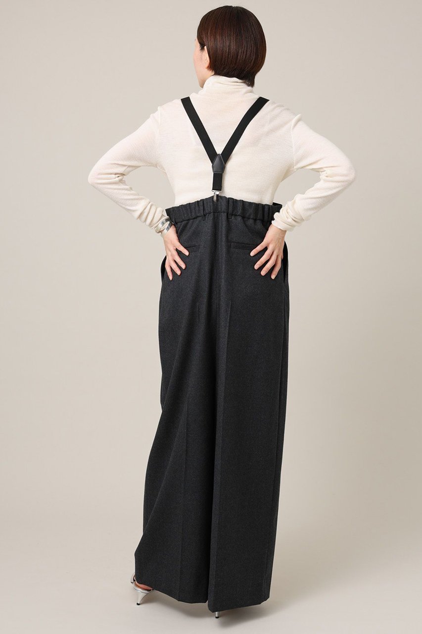 【カレンソロジー/Curensology】のウールサロペットパンツ 人気、トレンドファッション・服の通販 founy(ファニー) 　ファッション　Fashion　レディースファッション　Ladies' Fashion Online　サスペンダー　Suspenders　ショート　Short　ストレッチ　Stretch　マニッシュ　Mannish　other-3|ID: prp329100004200940 ipo3291000000032615332