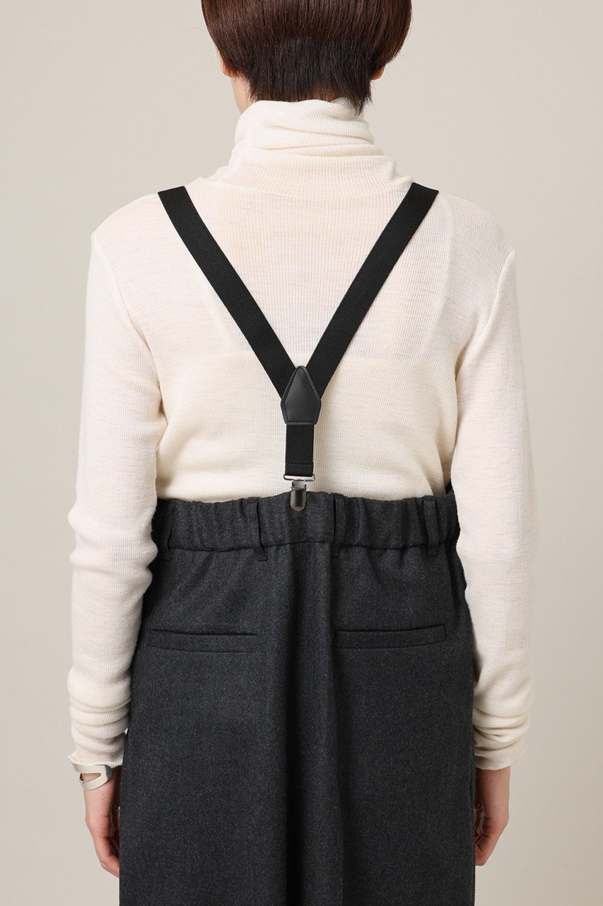 【カレンソロジー/Curensology】のウールサロペットパンツ 人気、トレンドファッション・服の通販 founy(ファニー) 　ファッション　Fashion　レディースファッション　Ladies' Fashion Online　サスペンダー　Suspenders　ショート　Short　ストレッチ　Stretch　マニッシュ　Mannish　other-8|ID: prp329100004200940 ipo3291000000032615337