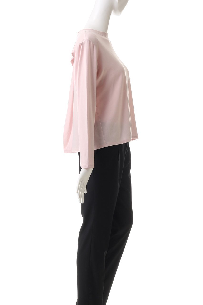 【ティーチ/TEECHI】の「バックフィンT」シルキーストレッチ ロング 人気、トレンドファッション・服の通販 founy(ファニー) 　ファッション　Fashion　レディースファッション　WOMEN　トップス・カットソー　Tops/Tshirt　シャツ/ブラウス　Shirts/Blouses　ロング / Tシャツ　T-Shirts　カットソー　Cut and Sewn　おすすめ　Recommend　とろみ　Thickness　インナー　Inner　シンプル　Simple　ストレッチ　Stretch　スリーブ　Sleeve　ロング　Long　長袖　Long Sleeve　other-3|ID: prp329100004200941 ipo3291000000031389670