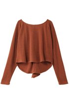 【ティーチ/TEECHI】の「バックシャンワンショル」ウールジャージ テラコッタ|ID: prp329100004200942 ipo3291000000032918382