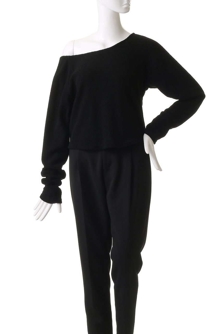 【ティーチ/TEECHI】の「バックシャンワンショル」ウールジャージ 人気、トレンドファッション・服の通販 founy(ファニー) 　ファッション　Fashion　レディースファッション　Fashion for Women　トップス・カットソー　Cut & Sew Tops　ニット　Knit Tops & Sweaters　カジュアルプルオーバー・ニットトップス　Pullovers & Knit Tops / Casual Pullovers　ショルダー　Shoulder, Shoulder Strap　ストレッチ　Stretch, Stretchy Fabric　再入荷　Restock / Back in Stock　A/W・秋冬　Autumn/Winter　other-7|ID: prp329100004200942 ipo3291000000032918443