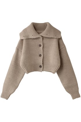 【ティーチ/TEECHI】 「プレイフルカーディガン」コンフォートウール人気、トレンドファッション・服の通販 founy(ファニー) ファッション Fashion レディースファッション Fashion for Women トップス・カットソー Cut & Sew Tops ニット Knit Tops & Sweaters カーディガン・羽織り Layered Style Cardigans アシンメトリー Asymmetrical Style カーディガン Cardigan, Knitwear ショート Short, Short Length タートル Turtleneck, Turtle Collar 再入荷 Restock / Back in Stock 秋 Autumn |ID:prp329100004200946