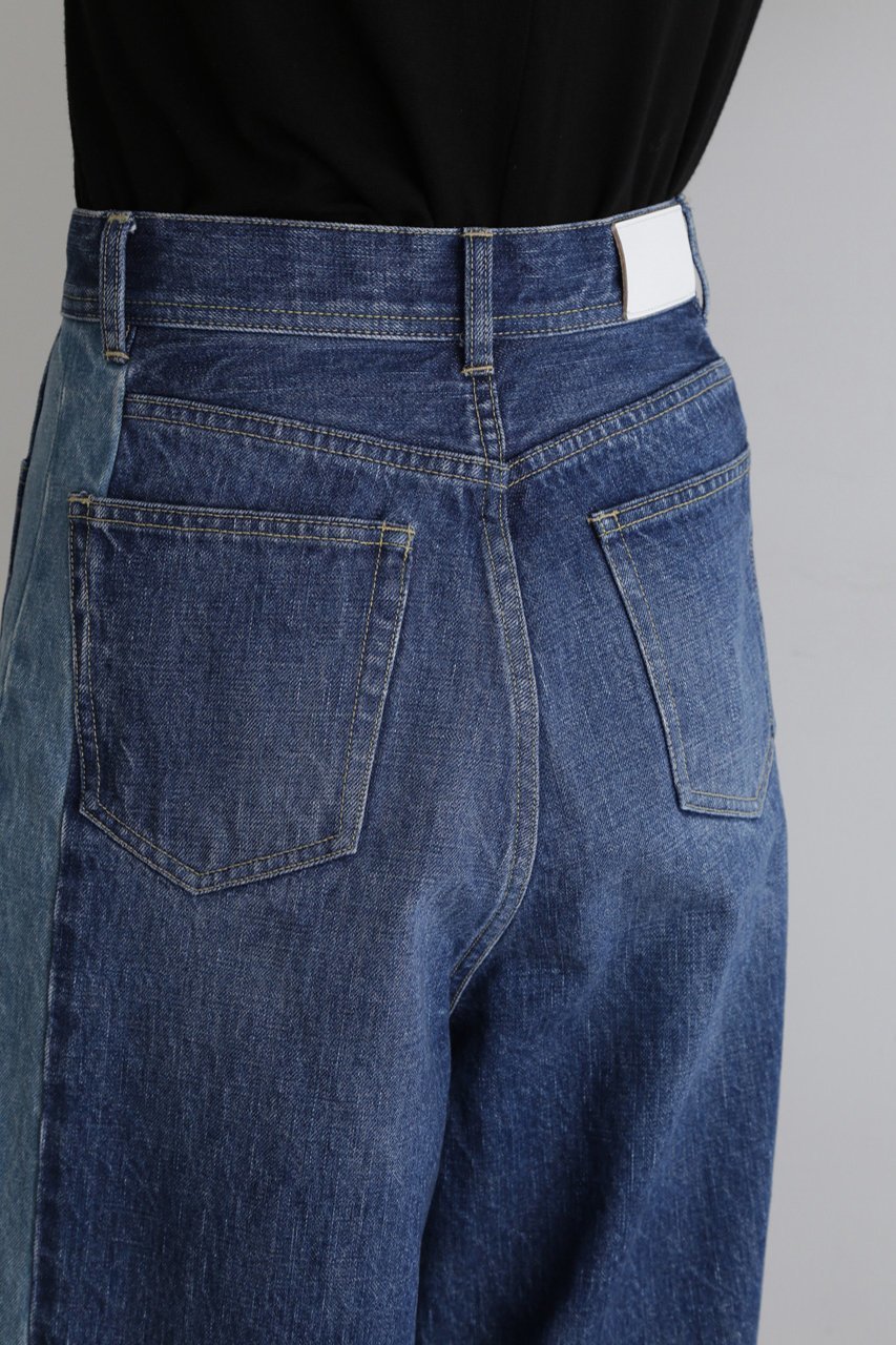 【ル フィル/LE PHIL】のデニムパンツ 人気、トレンドファッション・服の通販 founy(ファニー) 　ファッション　Fashion　レディースファッション　WOMEN　パンツ　Pants　デニムパンツ　Denim Pants　デニム　Denim　フォルム　Form　リメイク　Remake　ワイド　Wide　再入荷　Restock/Back In Stock/Re Arrival　日本製　Made In Japan　other-7|ID: prp329100004200961 ipo3291000000031729607