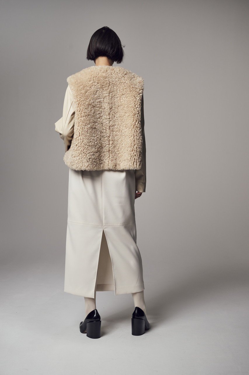 【ティーチ/TEECHI】の「ロングレッグペンシルスカート」スペリオウールミックス 人気、トレンドファッション・服の通販 founy(ファニー) 　ファッション　Fashion　レディースファッション　Fashion for Women　スカート　Skirts　ロングスカート　Long Skirts / Maxi & Midi Skirts　ストレート　Straight, Straight Cut　スリット　Slit, Slit Detail　ペンシル　Pencil, Pencil Skirt　ロング　Long, Long-Length　再入荷　Restock / Back in Stock　other-6|ID: prp329100004200970 ipo3291000000035345112