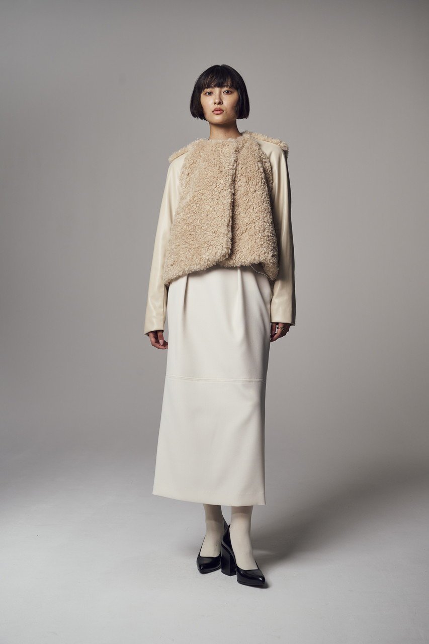 【ティーチ/TEECHI】の「ロングレッグペンシルスカート」スペリオウールミックス 人気、トレンドファッション・服の通販 founy(ファニー) 　ファッション　Fashion　レディースファッション　Fashion for Women　スカート　Skirts　ロングスカート　Long Skirts / Maxi & Midi Skirts　ストレート　Straight, Straight Cut　スリット　Slit, Slit Detail　ペンシル　Pencil, Pencil Skirt　ロング　Long, Long-Length　再入荷　Restock / Back in Stock　other-7|ID: prp329100004200970 ipo3291000000035345113