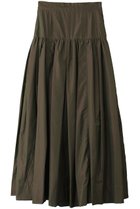 【ティーチ/TEECHI】の「ケアフリーギャザースカート」リュクスタフタ カーキ|ID: prp329100004200971 ipo3291000000032823676