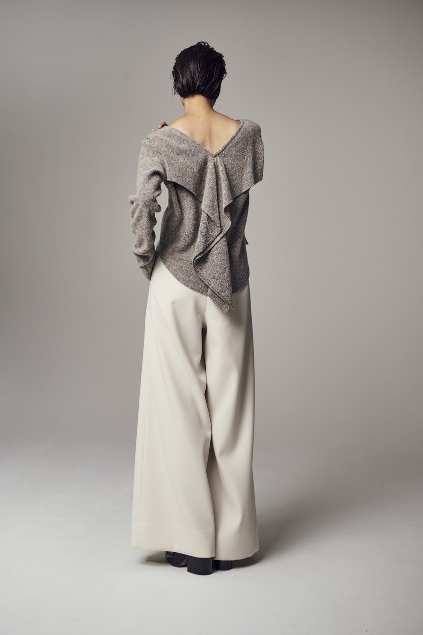 【ティーチ/TEECHI】の「ニュースタンダードワイドパンツ」スペリオウールミックス 人気、トレンドファッション・服の通販 founy(ファニー) 　ファッション　Fashion　レディースファッション　Fashion for Women　パンツ　Pants & Trousers　おすすめ　Recommended / Our Picks　アシンメトリー　Asymmetrical Style　ジャケット　Jacket, Outerwear　セットアップ　Set-Up, Coordinated Outfit　フレア　Flare, Flared　フロント　Front, Front Design　ミックス　Mix, Mixed Style　ラップ　Wrap, Wrap Design　ワイド　Wide, Wide Fit　再入荷　Restock / Back in Stock　other-6|ID: prp329100004200972 ipo3291000000035419557