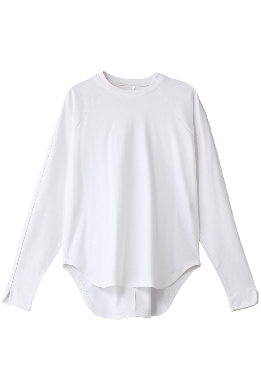 【ティーチ/TEECHI】の「ユーティリティ」ラグジュアリーコットン ロング インテリア・キッズ・メンズ・レディースファッション・服の通販 founy(ファニー) ファッション Fashion レディースファッション Fashion for Women トップス・カットソー Cut & Sew Tops シャツ・ブラウス・オフィスカジュアル Elegant Blouses & Button-Ups ロングTシャツ・Tシャツ Longline T-Shirts & Tees カットソー・ベーシックTシャツ Cut-and-Sewn Tops / Stretch Tees & Basics スリーブ Sleeve, Long Sleeve / Short Sleeve パープル Purple, Violet ベーシック Basic, Essential ロング Long, Long-Length 再入荷 Restock / Back in Stock ホワイト|ID: prp329100004200973 ipo3291000000032893868