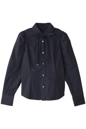 【ティーチ/TEECHI】 「スタンドアップブラウス」ソリッドコットン人気、トレンドファッション・服の通販 founy(ファニー) ファッション Fashion レディースファッション Fashion for Women トップス・カットソー Cut & Sew Tops シャツ・ブラウス・オフィスカジュアル Elegant Blouses & Button-Ups クラシカル Classical, Vintage-Inspired シェイプ Shape, Slim Fit スリーブ Sleeve, Long Sleeve / Short Sleeve パーティ Party, Party Style フェミニン Feminine, Girly ロング Long, Long-Length 再入荷 Restock / Back in Stock |ID:prp329100004200974