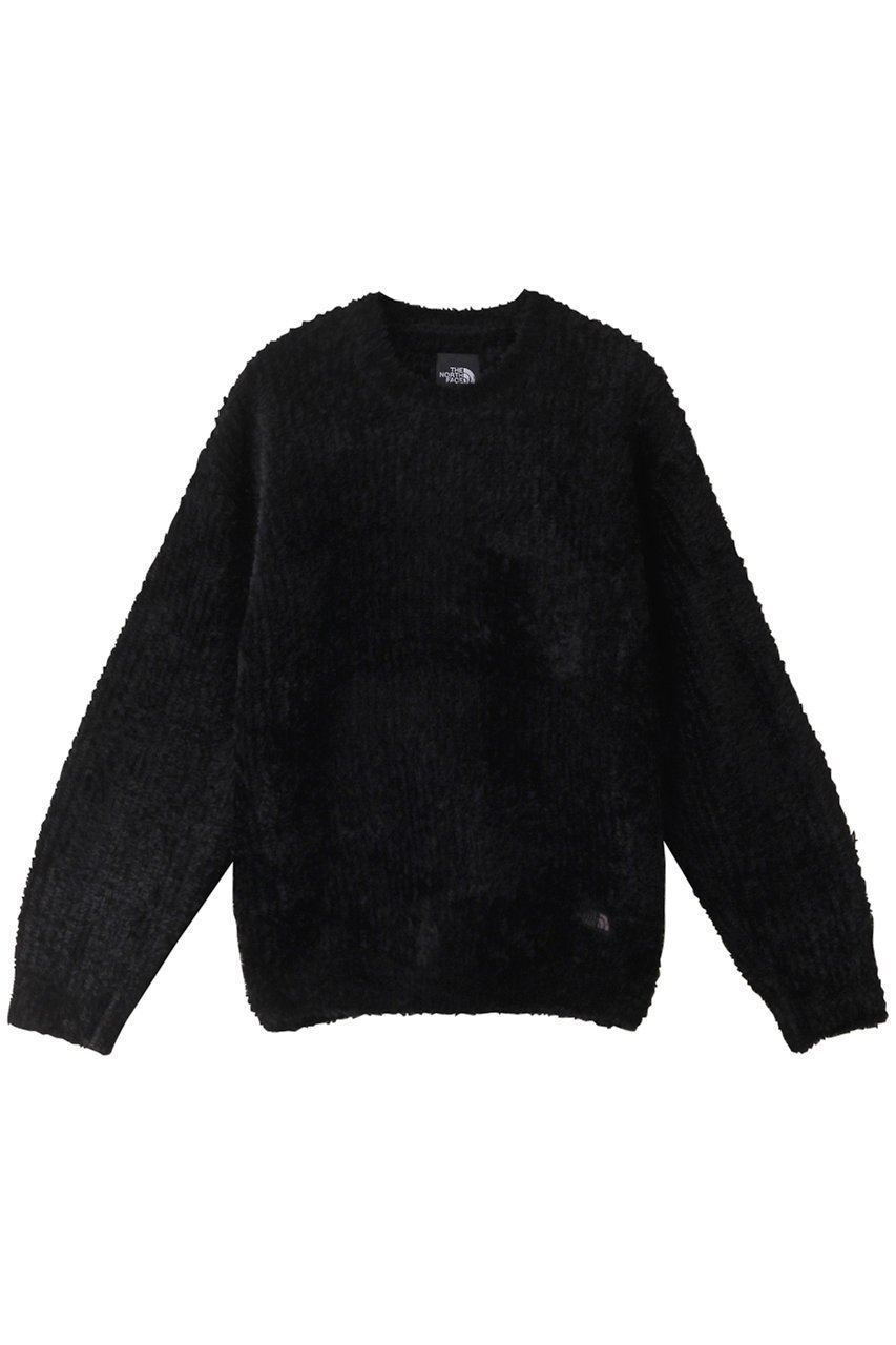 【ザ ノース フェイス/THE NORTH FACE】の【UNISEX】オルタナティブフェザークルー インテリア・キッズ・メンズ・レディースファッション・服の通販 founy(ファニー) ファッション Fashion レディースファッション Fashion for Women トップス・カットソー Cut & Sew Tops ニット Knit Tops & Sweaters カジュアルプルオーバー・ニットトップス Pullovers & Knit Tops / Casual Pullovers ユニセックス Unisex, Genderless フェザー Feather, Feather Detail フェザーヤーン Feather Yarn, Fluffy Yarn ボトム Bottoms, Lower Wear 軽量 Lightweight, Ultra Light ブラック|ID: prp329100004200991 ipo3291000000035449185