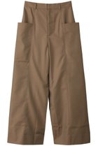 【ティーチ/TEECHI】の「ムービングベイカーパンツ」ドレスコットン ブラウン|ID: prp329100004201009 ipo3291000000035419766