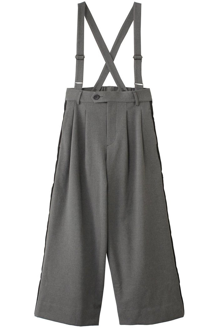 【ティーチ/TEECHI】の「サスペンダーサイドライン」 ウールライクワイド インテリア・キッズ・メンズ・レディースファッション・服の通販 founy(ファニー) https://founy.com/ ファッション Fashion レディースファッション Fashion for Women パンツ Pants & Trousers サスペンダー Suspenders, Braces ロング Long, Long-Length ワイド Wide, Wide Fit |ID: prp329100004201010 ipo3291000000032934675