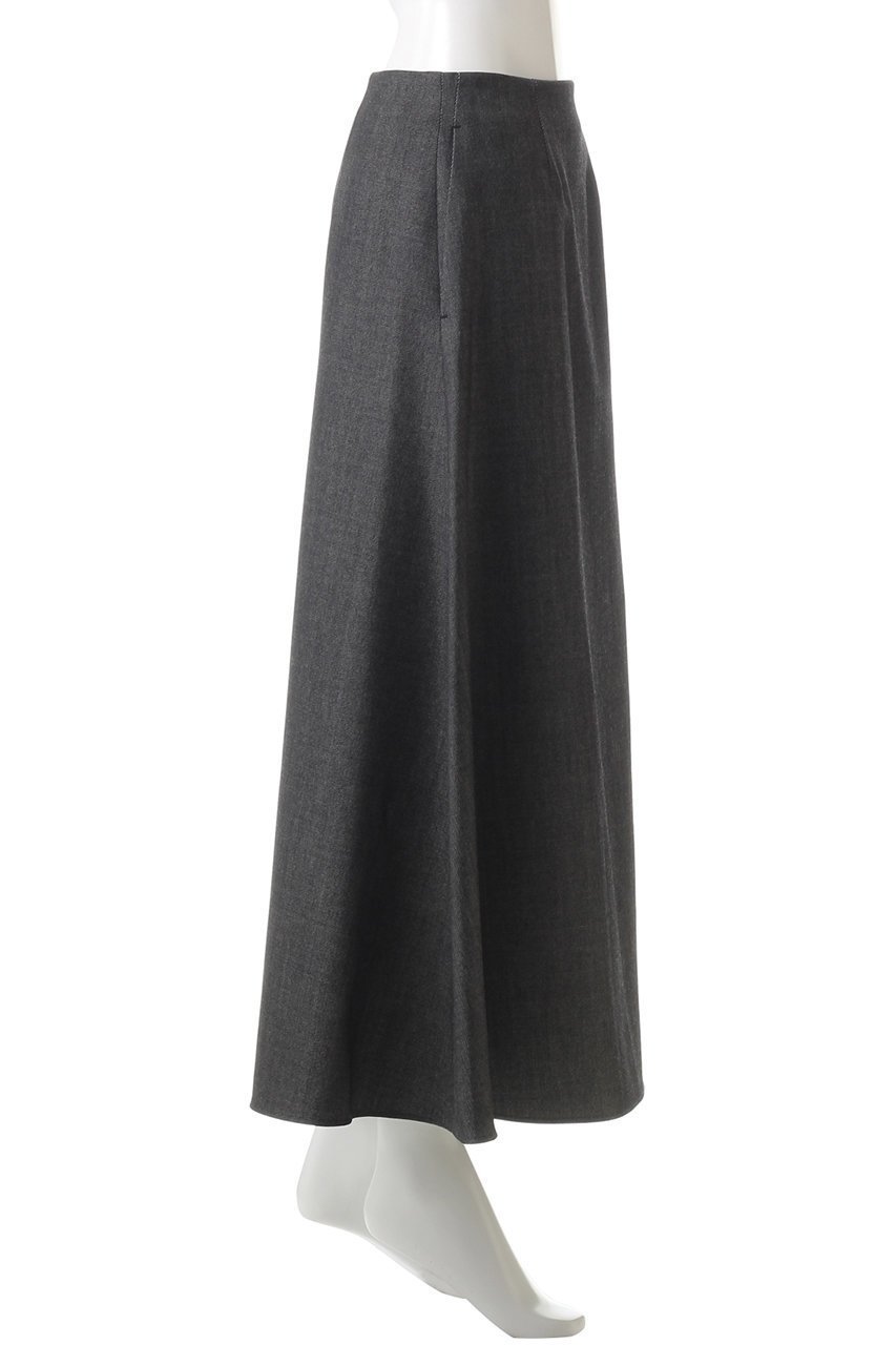 【ガリャルダガランテ/GALLARDAGALANTE】の【HERITANOVUM】セミフレアロングスカート 人気、トレンドファッション・服の通販 founy(ファニー) 　ファッション　Fashion　レディースファッション　Fashion for Women　スカート　Skirts　ロングスカート　Long Skirts / Maxi & Midi Skirts　シンプル　Simple, Minimal　デニム　Denim, Jeans Material　ロング　Long, Long-Length　A/W・秋冬　Autumn/Winter　other-3|ID: prp329100004201015 ipo3291000000035859428