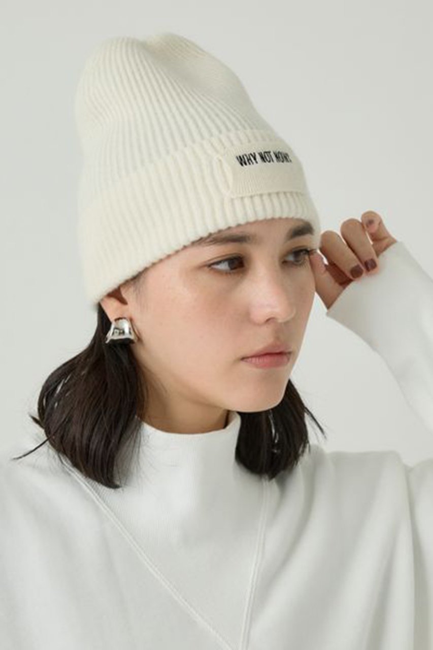 【カオス/Chaos】の【WHY NOT NOW】タホニットキャップ 人気、トレンドファッション・服の通販 founy(ファニー) 　ファッション　Fashion　レディースファッション　Fashion for Women　トップス・カットソー　Cut & Sew Tops　ニット　Knit Tops & Sweaters　キャップ&ハット　Hats & Caps　インナー　Innerwear　畦　Ribbed Knit　キャップ　Cap, Baseball Cap　デニム　Denim, Jeans Material　帽子　Hat, Headwear　A/W・秋冬　Autumn/Winter　other-7|ID: prp329100004202557 ipo3291000000032822062