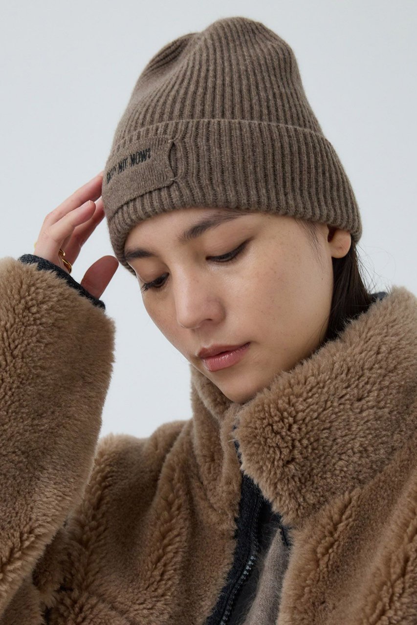 【カオス/Chaos】の【WHY NOT NOW】タホニットキャップ インテリア・キッズ・メンズ・レディースファッション・服の通販 founy(ファニー) 　ファッション　Fashion　レディースファッション　Fashion for Women　トップス・カットソー　Cut & Sew Tops　ニット　Knit Tops & Sweaters　キャップ&ハット　Hats & Caps　インナー　Innerwear　畦　Ribbed Knit　キャップ　Cap, Baseball Cap　デニム　Denim, Jeans Material　帽子　Hat, Headwear　A/W・秋冬　Autumn/Winter　トップブラウン|ID: prp329100004202557 ipo3291000000035923705