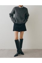 【ウィムガゼット/Whim Gazette】のミックスヤーンクルーネックニットプルオーバー 人気、トレンドファッション・服の通販 founy(ファニー) ファッション Fashion レディースファッション WOMEN トップス・カットソー Tops/Tshirt ニット Knit Tops プルオーバー Pullover おすすめ Recommend エアリー Airy シンプル Simple ベビー Baby ループ Loop エレガント 上品 Elegant NEW・新作・新着・新入荷 New Arrivals thumbnail グレー|ID: prp329100004202562 ipo3291000000029115031