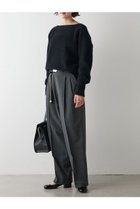 【ウィムガゼット/Whim Gazette】のワイドタックパンツ 人気、トレンドファッション・服の通販 founy(ファニー) ファッション Fashion レディースファッション WOMEN パンツ Pants ストレート Straight フロント Front NEW・新作・新着・新入荷 New Arrivals thumbnail チャコールグレー|ID: prp329100004202571 ipo3291000000029115060