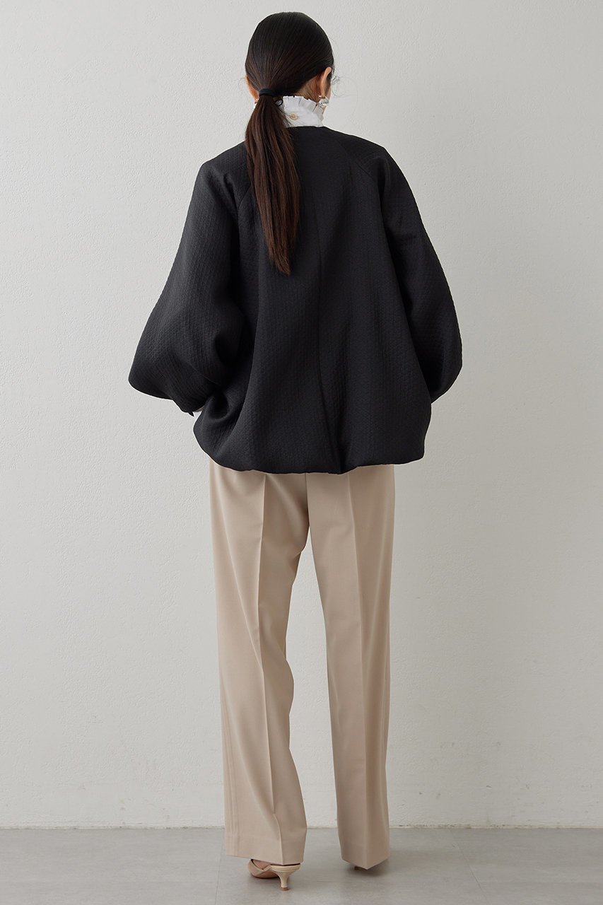 【ウィムガゼット/Whim Gazette】のワイドタックパンツ 人気、トレンドファッション・服の通販 founy(ファニー) 　ファッション　Fashion　レディースファッション　Fashion for Women　パンツ　Pants & Trousers　ストレート　Straight, Straight Cut　フロント　Front, Front Design　エレガント 上品　Elegant　other-4|ID: prp329100004202571 ipo3291000000032922841