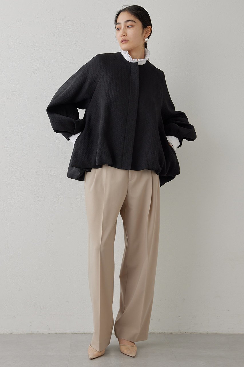 【ウィムガゼット/Whim Gazette】のワイドタックパンツ 人気、トレンドファッション・服の通販 founy(ファニー) 　ファッション　Fashion　レディースファッション　Fashion for Women　パンツ　Pants & Trousers　ストレート　Straight, Straight Cut　フロント　Front, Front Design　エレガント 上品　Elegant　other-5|ID: prp329100004202571 ipo3291000000032922849