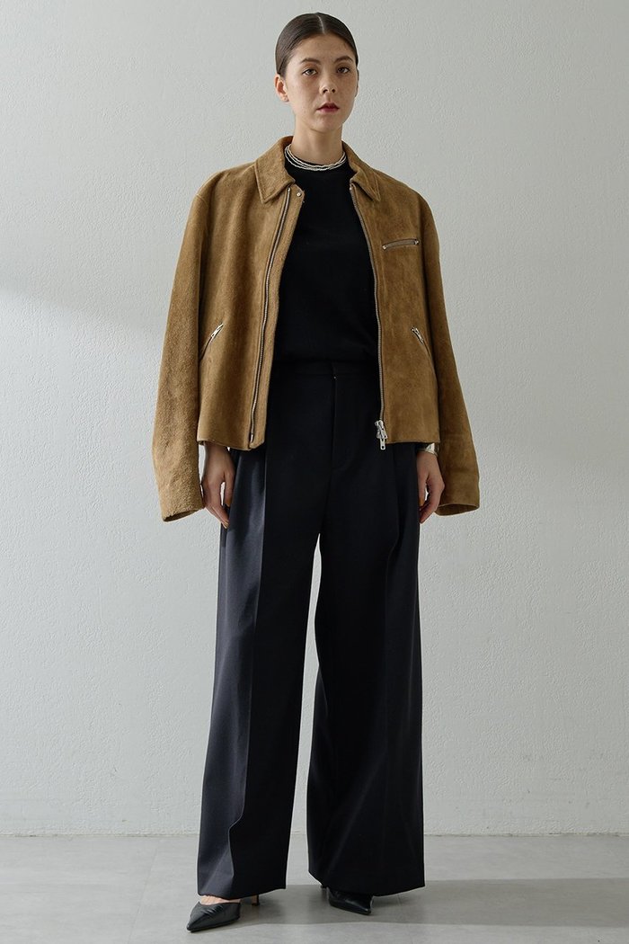 【ウィムガゼット/Whim Gazette】のワイドタックパンツ インテリア・キッズ・メンズ・レディースファッション・服の通販 founy(ファニー) https://founy.com/ ファッション Fashion レディースファッション Fashion for Women パンツ Pants & Trousers スタイリッシュ Stylish, Fashionable ストレッチ Stretch, Stretchy Fabric フォルム Silhouette, Form エレガント 上品 Elegant 新作・新入荷 New Arrivals / New In |ID: prp329100004202571 ipo3291000000034176340