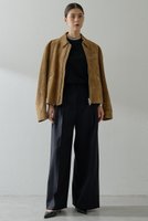 【ウィムガゼット/Whim Gazette】のワイドタックパンツ 人気、トレンドファッション・服の通販 founy(ファニー) ファッション Fashion レディースファッション Fashion for Women パンツ Pants & Trousers スタイリッシュ Stylish, Fashionable ストレッチ Stretch, Stretchy Fabric フォルム Silhouette, Form エレガント 上品 Elegant 新作・新入荷 New Arrivals / New In |ID:prp329100004202571