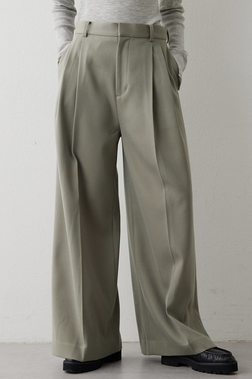 【ウィムガゼット/Whim Gazette】のワイドタックパンツ 人気、トレンドファッション・服の通販 founy(ファニー) ファッション Fashion レディースファッション Fashion for Women パンツ Pants & Trousers スタイリッシュ Stylish, Fashionable ストレッチ Stretch, Stretchy Fabric フォルム Silhouette, Form エレガント 上品 Elegant 新作・新入荷 New Arrivals / New In other-3|ID: prp329100004202571 ipo3291000000034176344