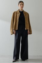 【ウィムガゼット/Whim Gazette】のワイドタックパンツ 人気、トレンドファッション・服の通販 founy(ファニー) ファッション Fashion レディースファッション Fashion for Women パンツ Pants & Trousers スタイリッシュ Stylish, Fashionable ストレッチ Stretch, Stretchy Fabric フォルム Silhouette, Form エレガント 上品 Elegant thumbnail ブラック|ID: prp329100004202571 ipo3291000000036136497