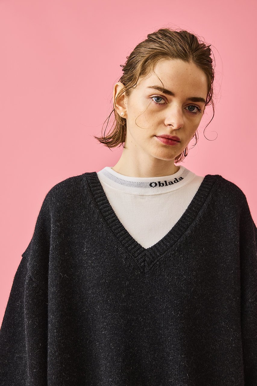 【オブラダ/Oblada】のHONEY ニットドレス 人気、トレンドファッション・服の通販 founy(ファニー) 　ファッション　Fashion　レディースファッション　Fashion for Women　ワンピース　Dresses　フォーマル・パーティードレス・結婚式用ドレス　Elegant & Casual Dresses　チュニック　Tunic Tops & Dresses　チュニック　Tunic, Long Top　トレンド　Trend, Trending Now　ドレス　Dress, One-Piece　A/W・秋冬　Autumn/Winter　other-6|ID: prp329100004202580 ipo3291000000032890671