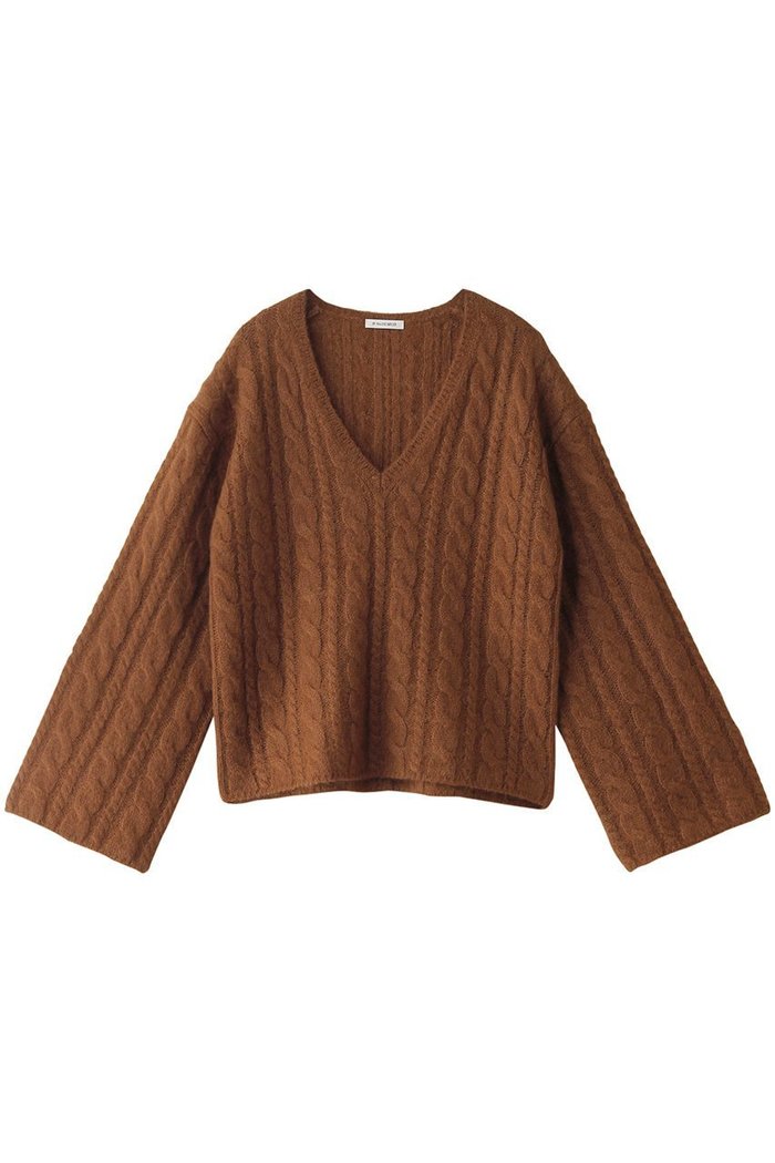 【バイ マレーネ ビルガー/BY MALENE BIRGER】のCIMONE V ネック ケーブルニットプルオーバー インテリア・キッズ・メンズ・レディースファッション・服の通販 founy(ファニー) https://founy.com/ ファッション Fashion レディースファッション WOMEN トップス・カットソー Tops/Tshirt ニット Knit Tops プルオーバー Pullover ウォーム Worm シンプル Simple スマート Smart A/W・秋冬 Aw・Autumn/Winter・Fw・Fall-Winter |ID: prp329100004204061 ipo3291000000029126430